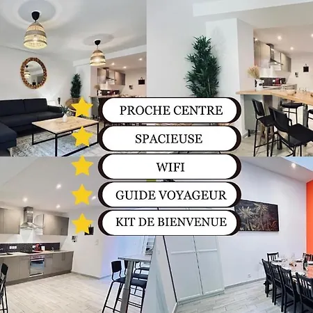 דירה Maison De Charme 8 Chambres, 8 Salle De Bain ריימס